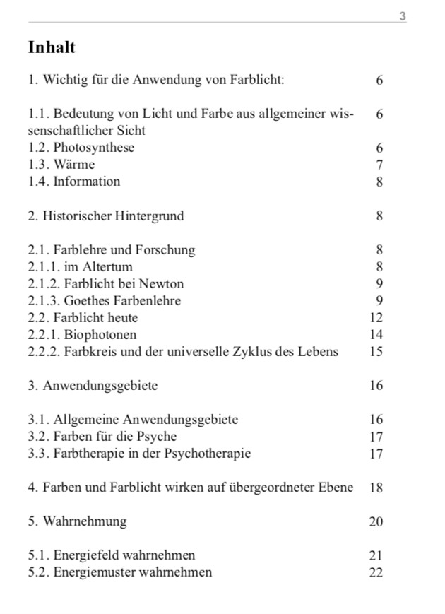 Praxis der Farbtherapie